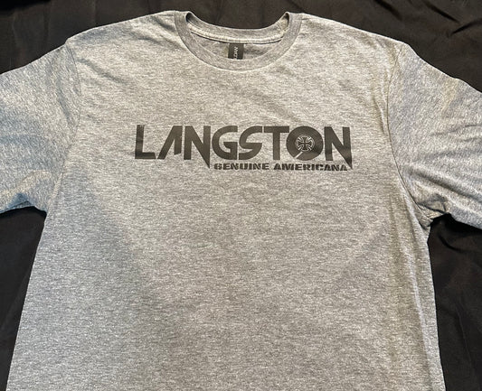 Grey/Black Genuine Langston