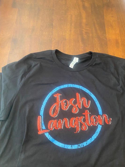 Josh Langston Circle Logo T-Shirt